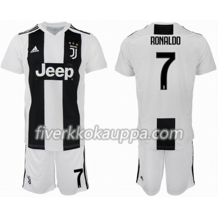 Jalkapallo Pelipaidat/Peliasut Juventus Ronaldo 7 Lasten Kotipelipaita 2018-2019 Jalkapallo Pelipaidat/Peliasut Juventus Ronaldo 7 Lasten Kotipelipaita 2018-2019
